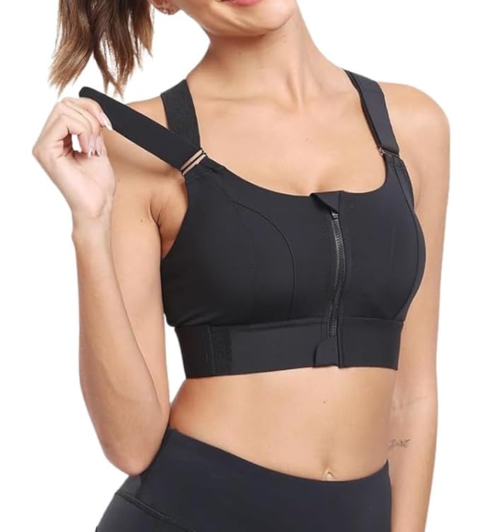 ImpactX đ- Premium Front Zipper Sports Bra