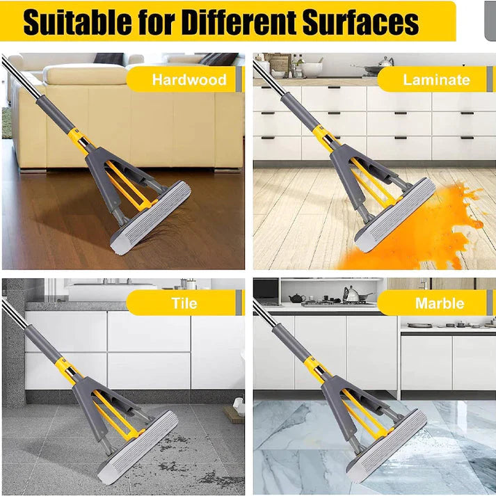 🔥Multi-Purpose Foldable Floor Cleaning Squeeze Mop Wiper