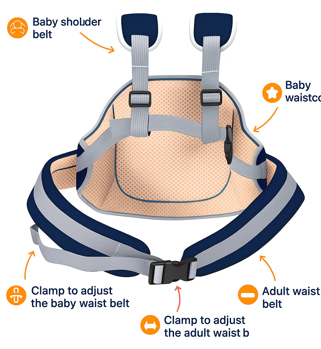 KidSecure™ - Junior Adjustable Belt