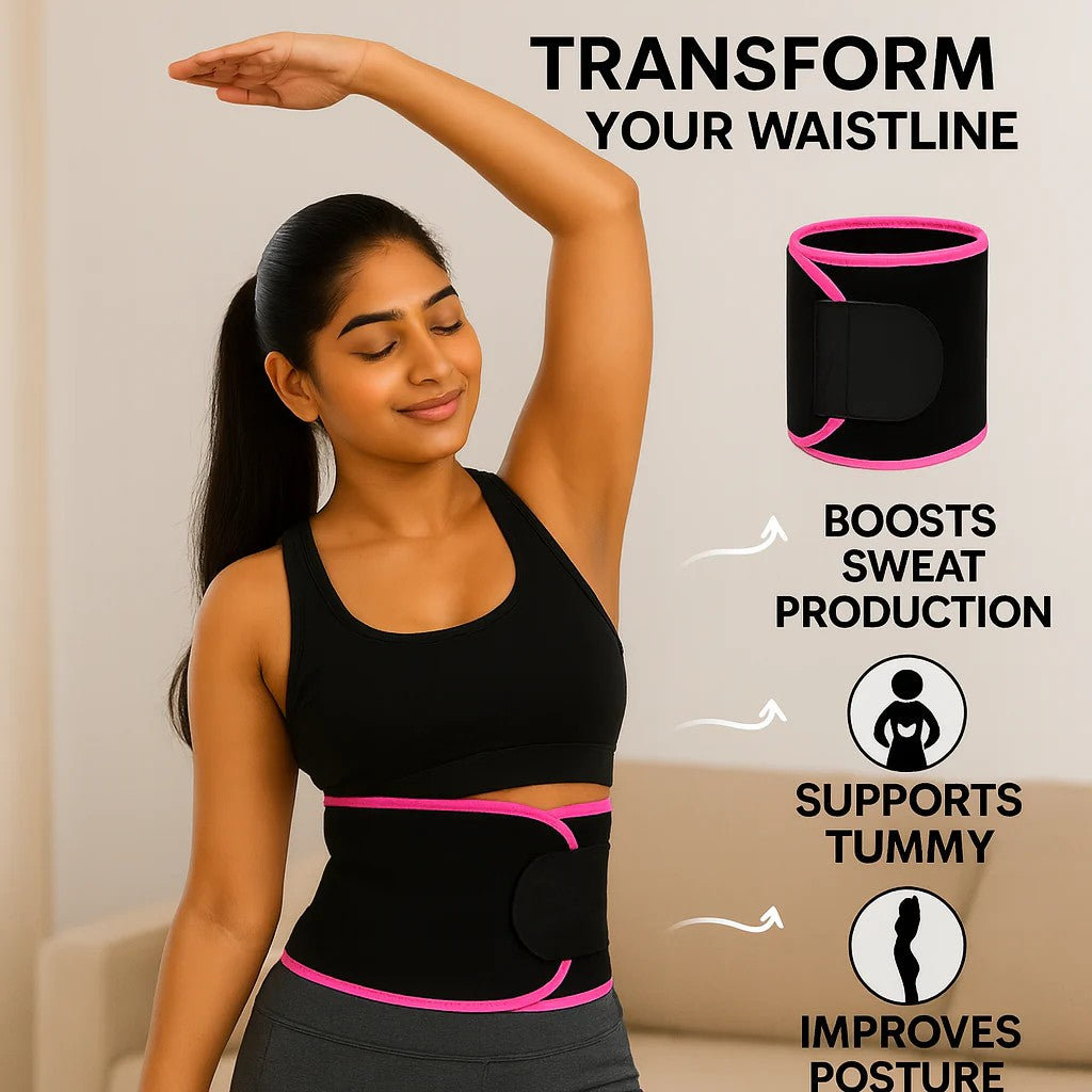 💪 FitTrim 360 - Universal Sweat Belt