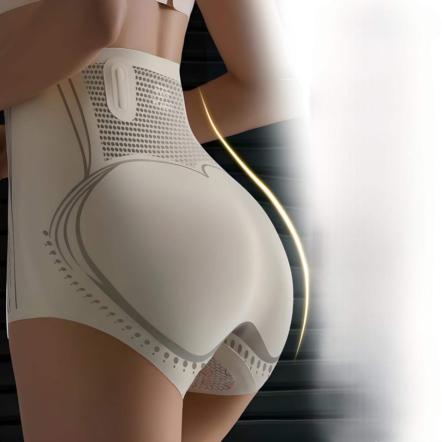 Ice Silk Ion Fiber - Body Shaping Shorts & Tummy Control Underpants