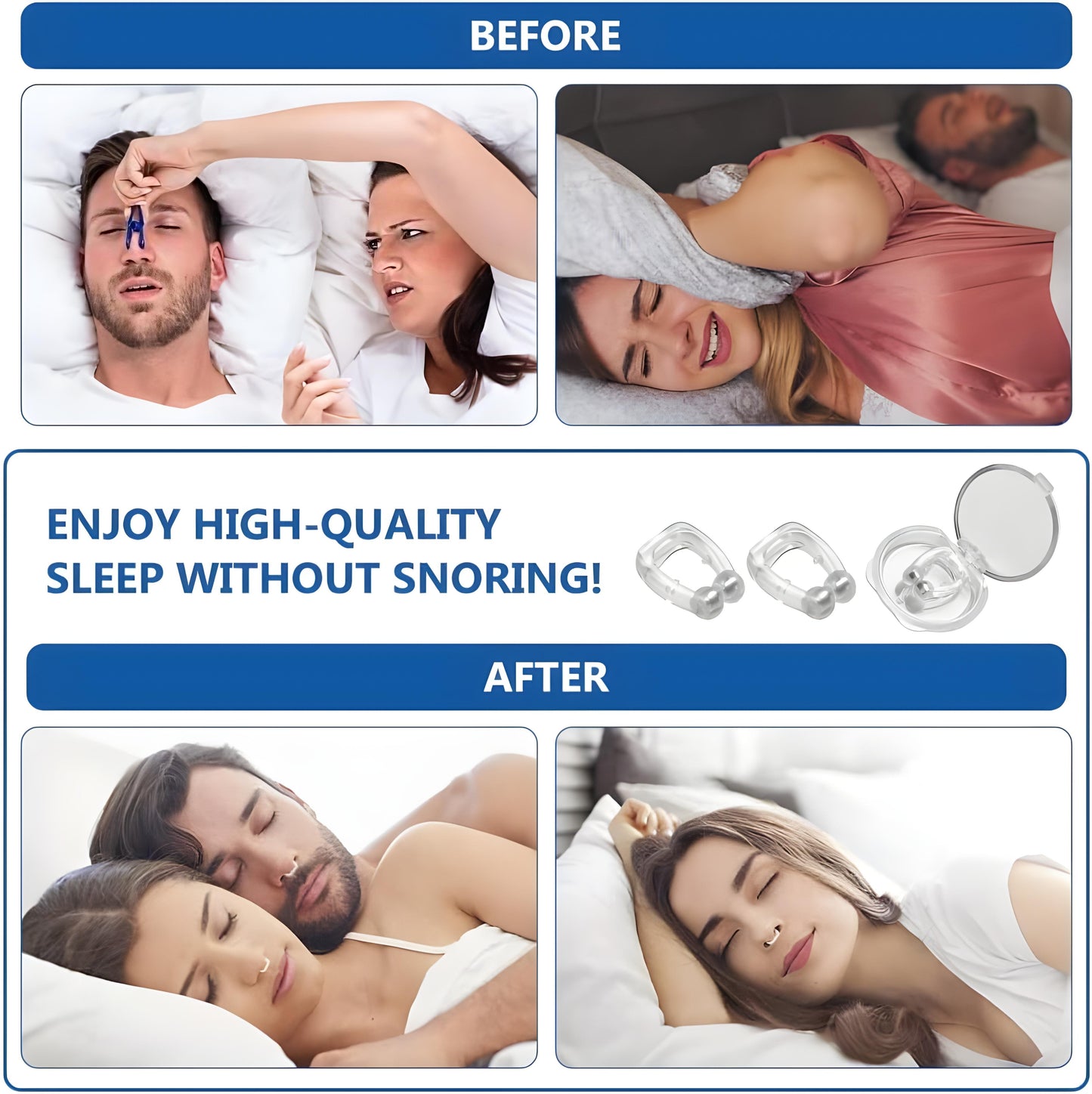 High-Quality Portable Anti Snoring Device for Men and Women