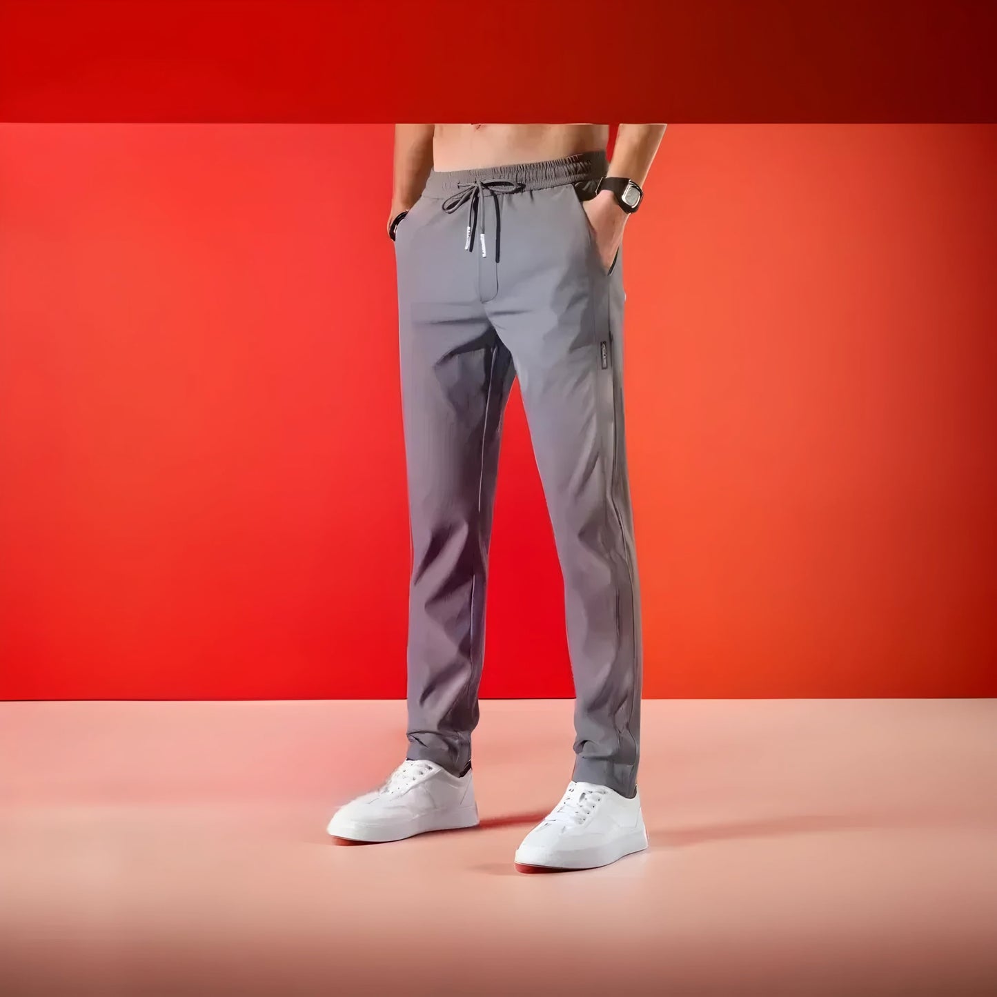 🤩Premium Stretch Slim Lycra Track Pants - BUY 1 GET 1 FREE