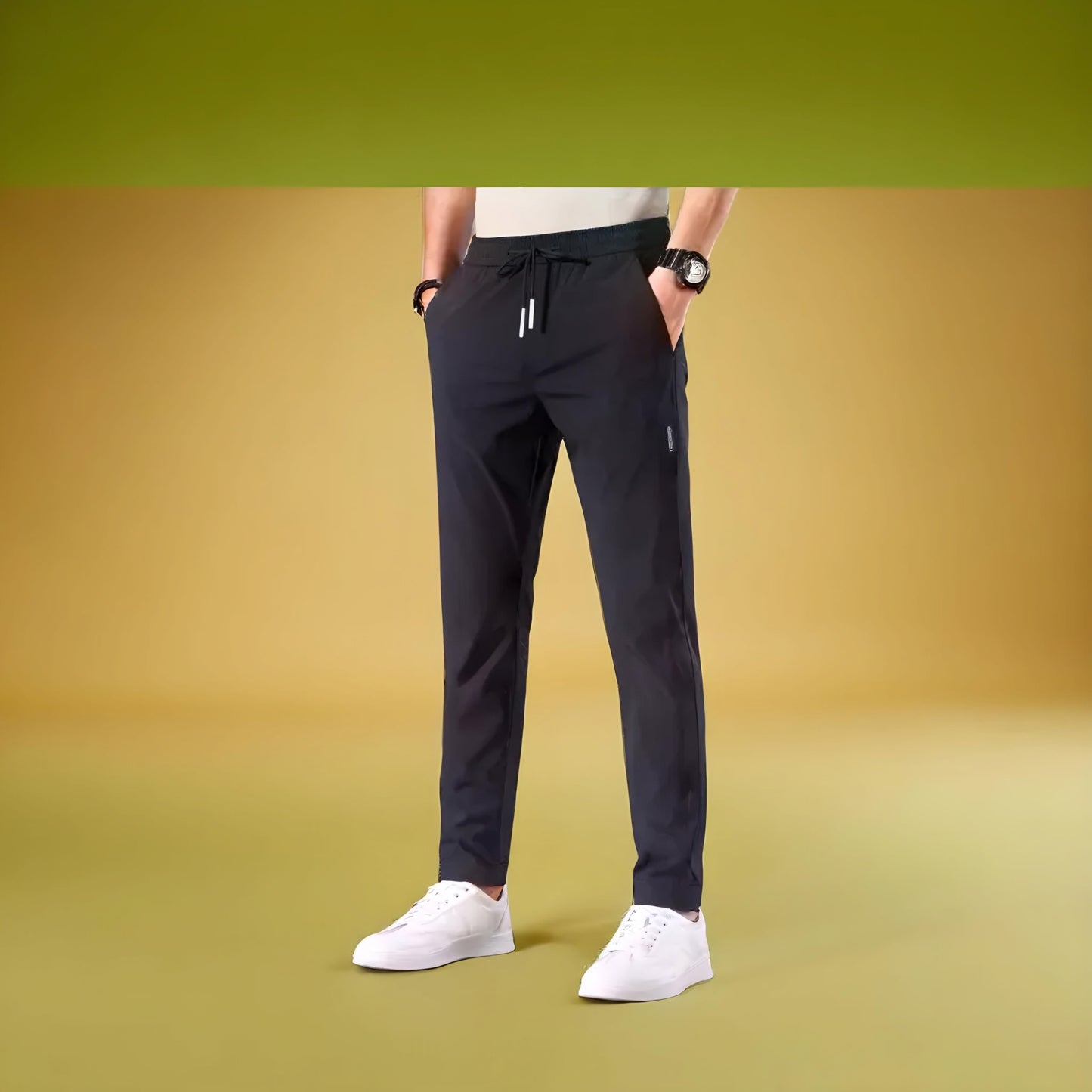 🤩Premium Stretch Slim Lycra Track Pants - BUY 1 GET 1 FREE