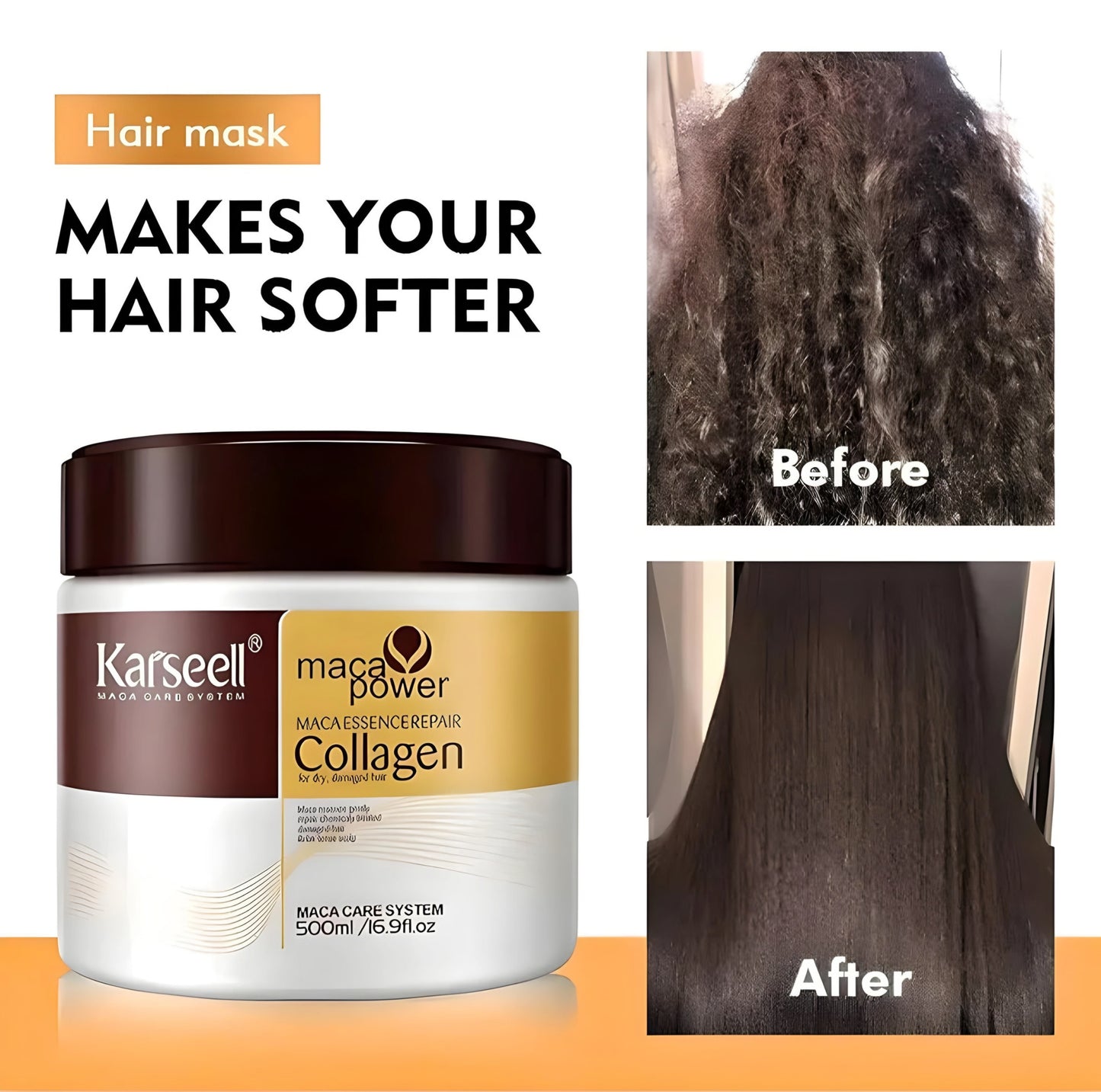 Karseell - Hair Treatment & Smoothing Collagen Mask ( BUY 1 GET 1 FREE 🔥)