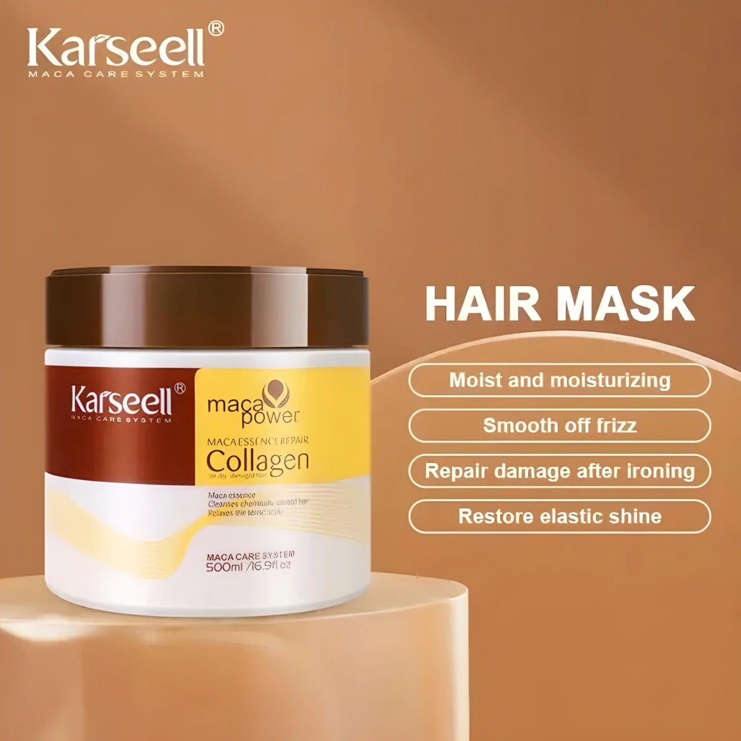 Karseell - Hair Treatment & Smoothing Collagen Mask ( BUY 1 GET 1 FREE 🔥)