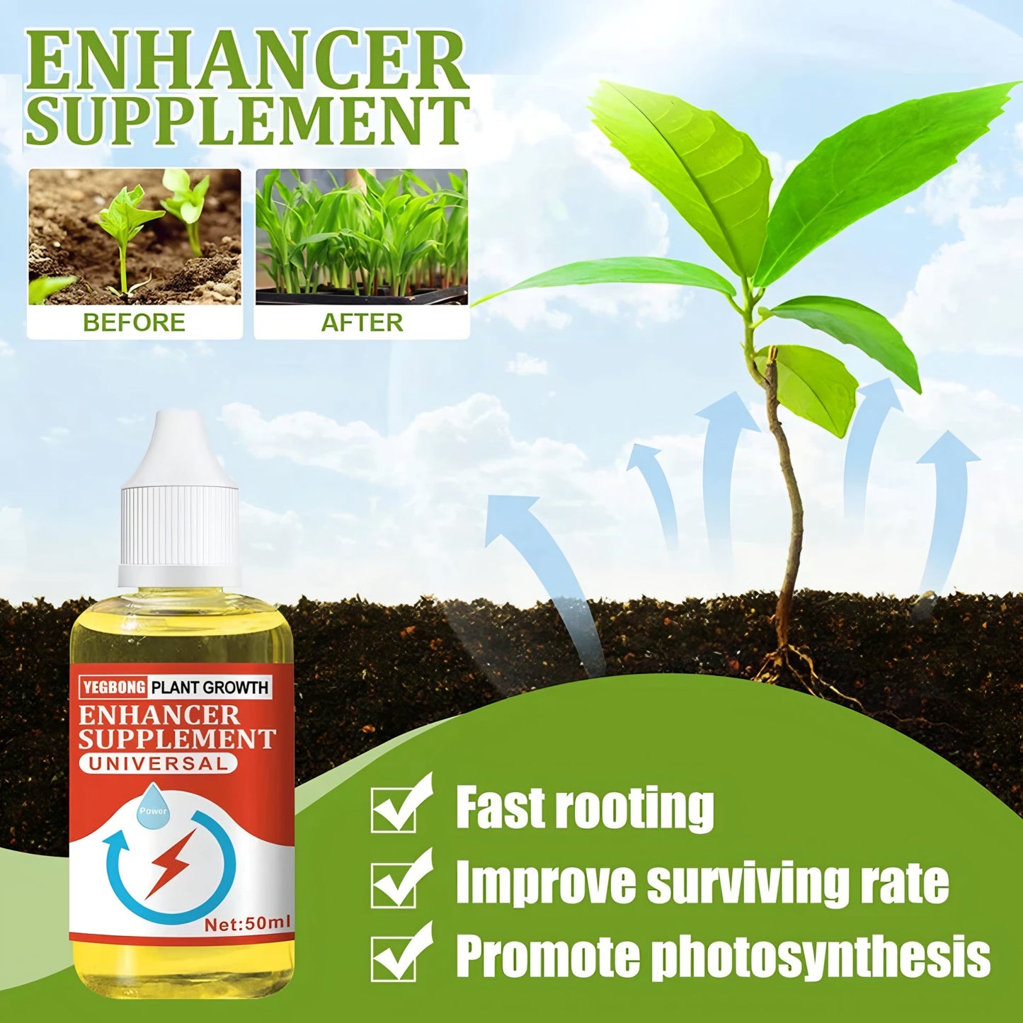 Yegbong™ Plant Growth Enhancer Supplement