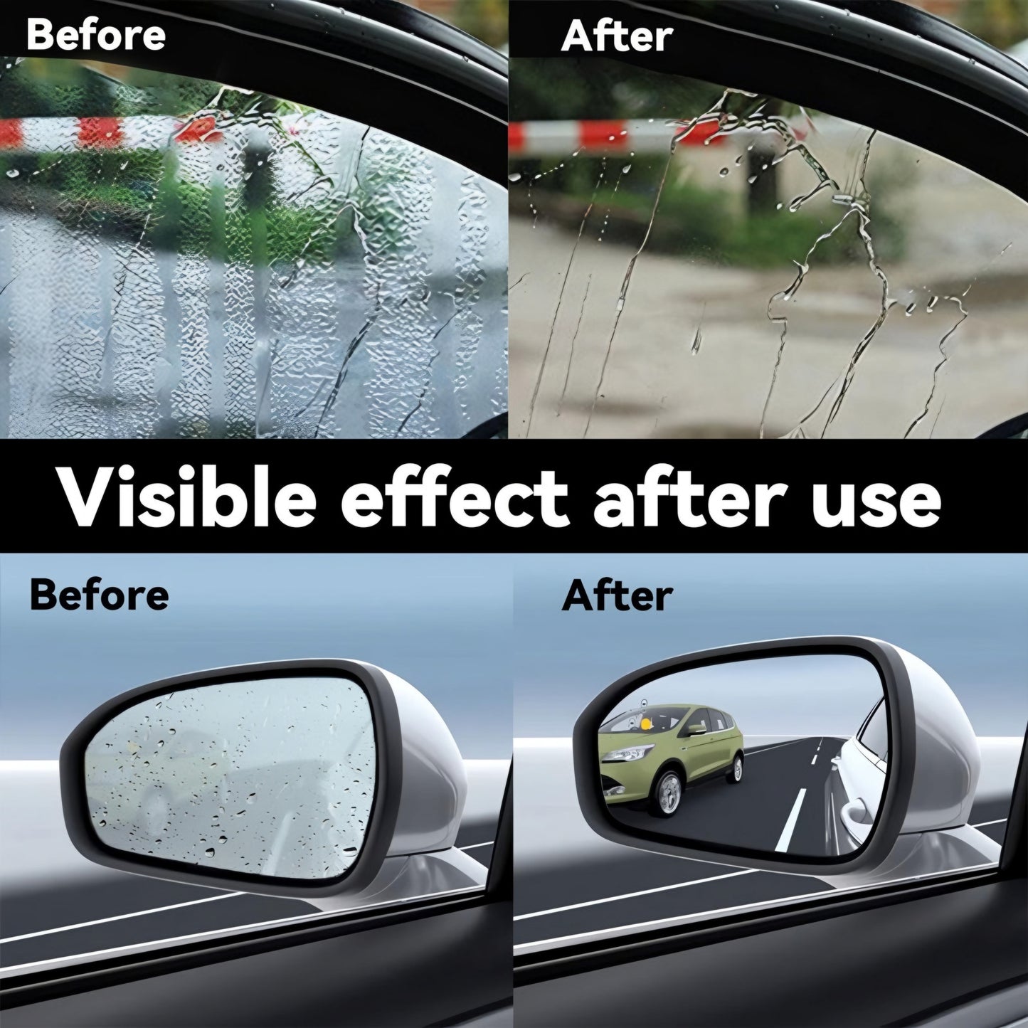 Long lasting Car Glass Anti-fog Rainproof Agent🔥Buy 1 Get 1 Free🔥