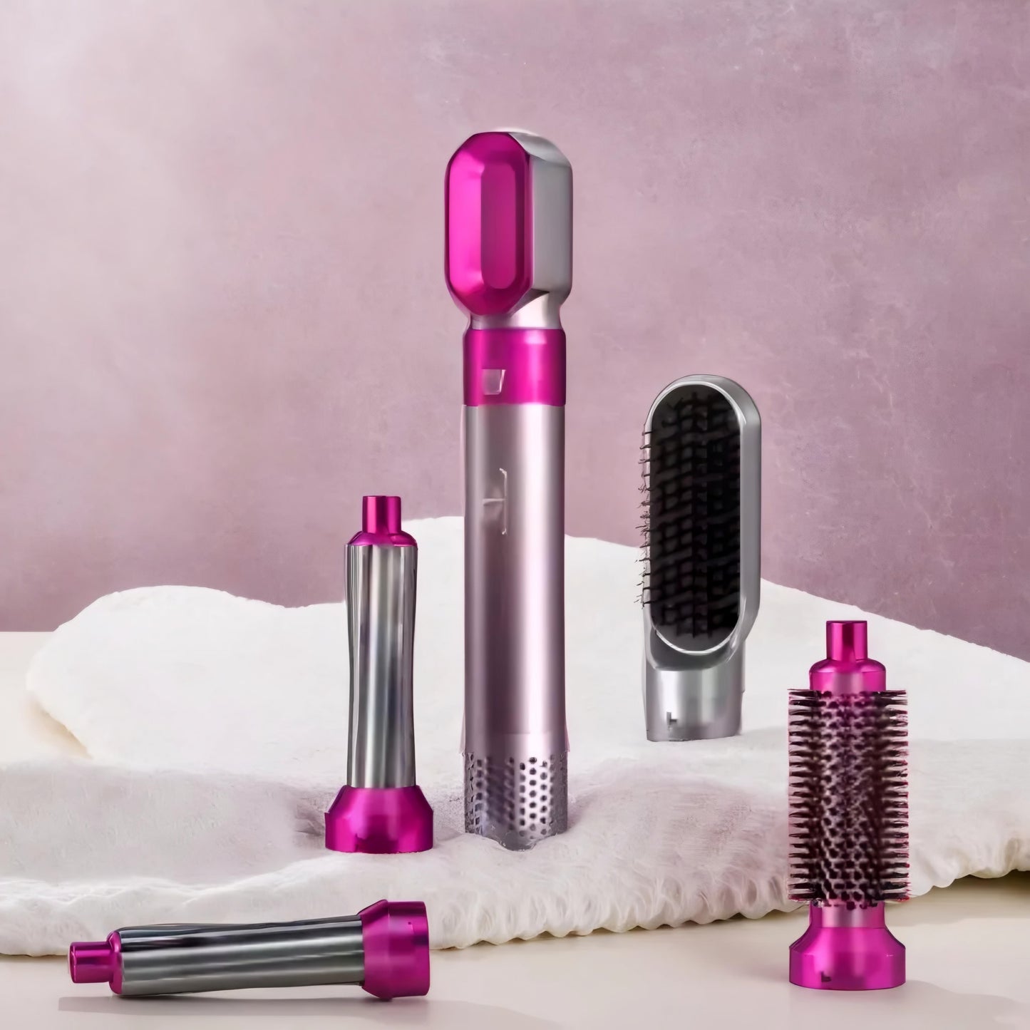 StylePro 5-in-1 Hot Air Brush: The Ultimate Hair Styling Tool 🪞