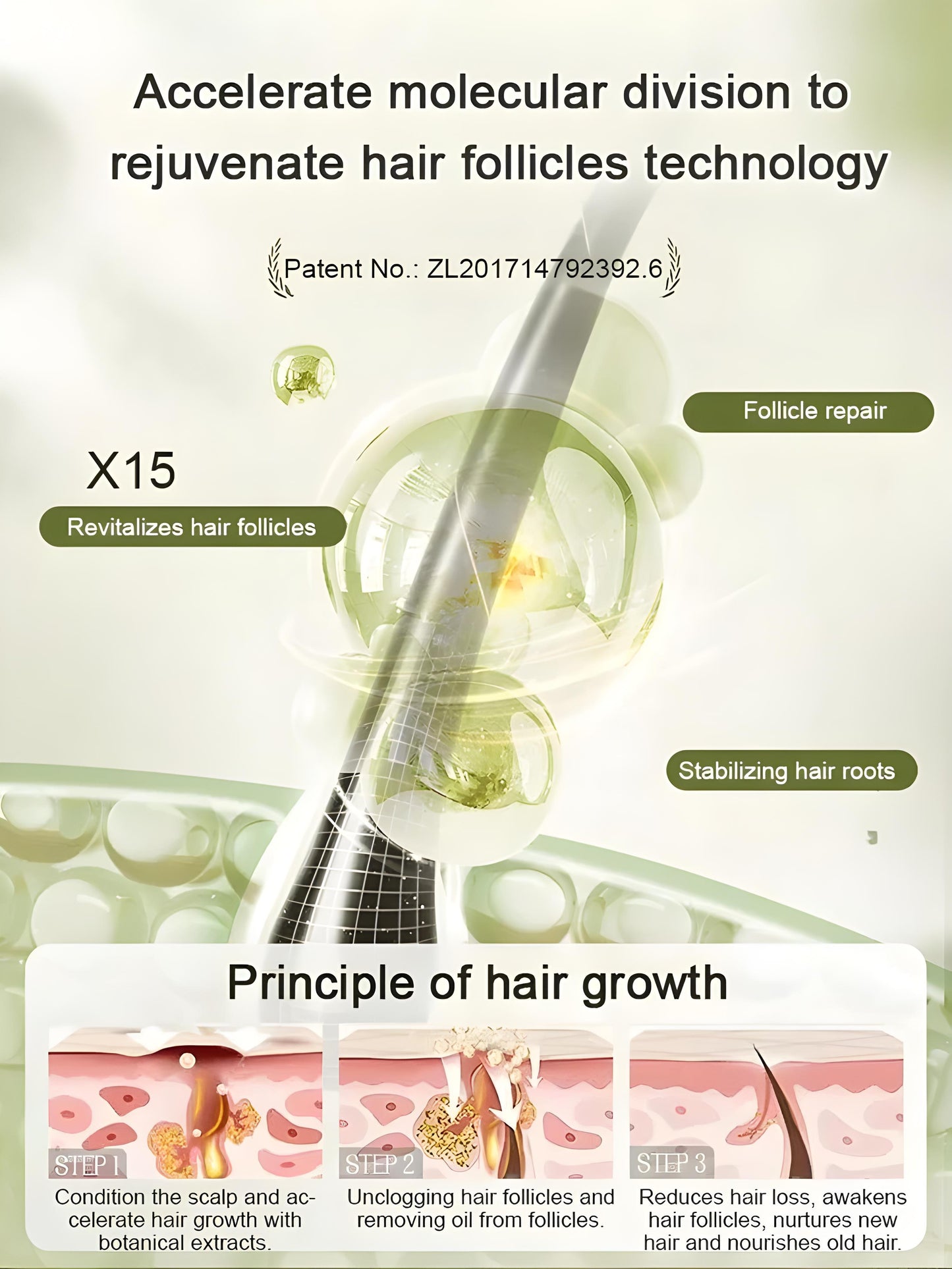 BUY 1 GET 1 FREE - Hot Sale Ginger Plant Extract Anti-Hair Loss Hair Shampoo