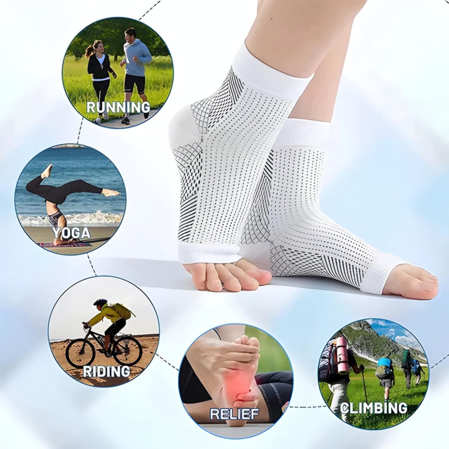 Neuro Compression Pain Relief Socks