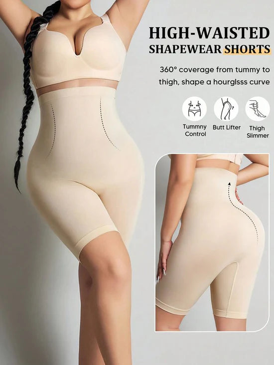 Seamless 4-Zone Body Shaper – Cool & Airy Fit