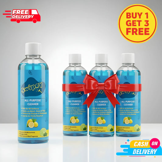 Swipey Shine - India’s No.1 All-Purpose Cleaner (Buy 1 Get 3 Free)